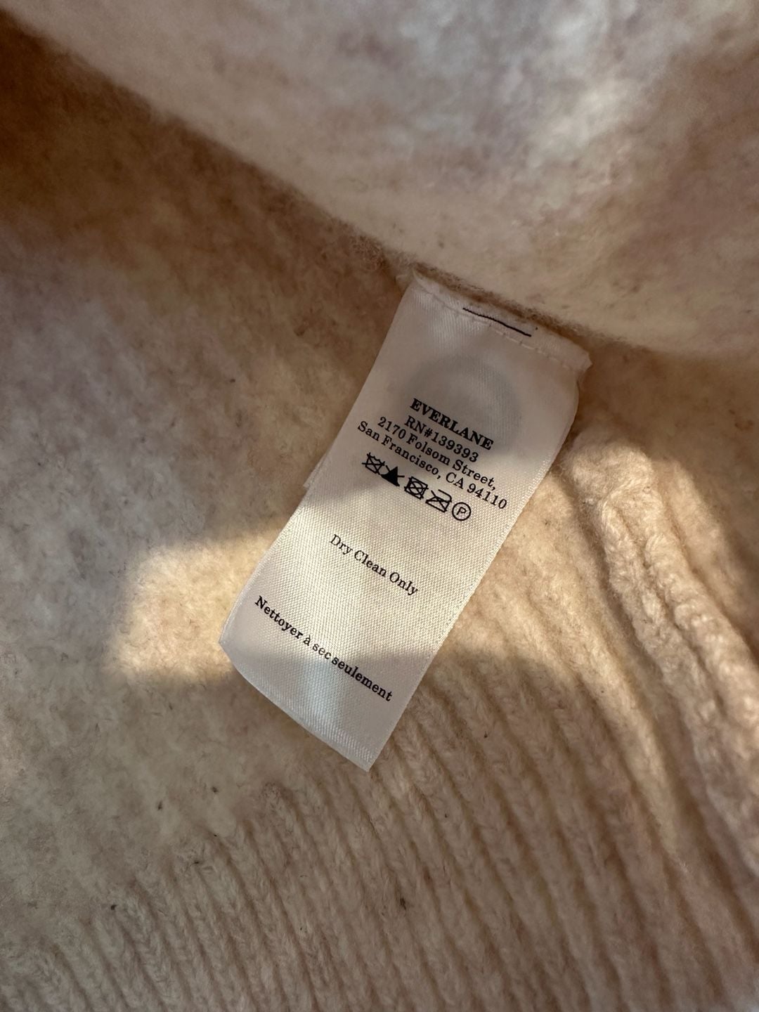 Everlane Ribbed Half Zip Sweater Size S 4