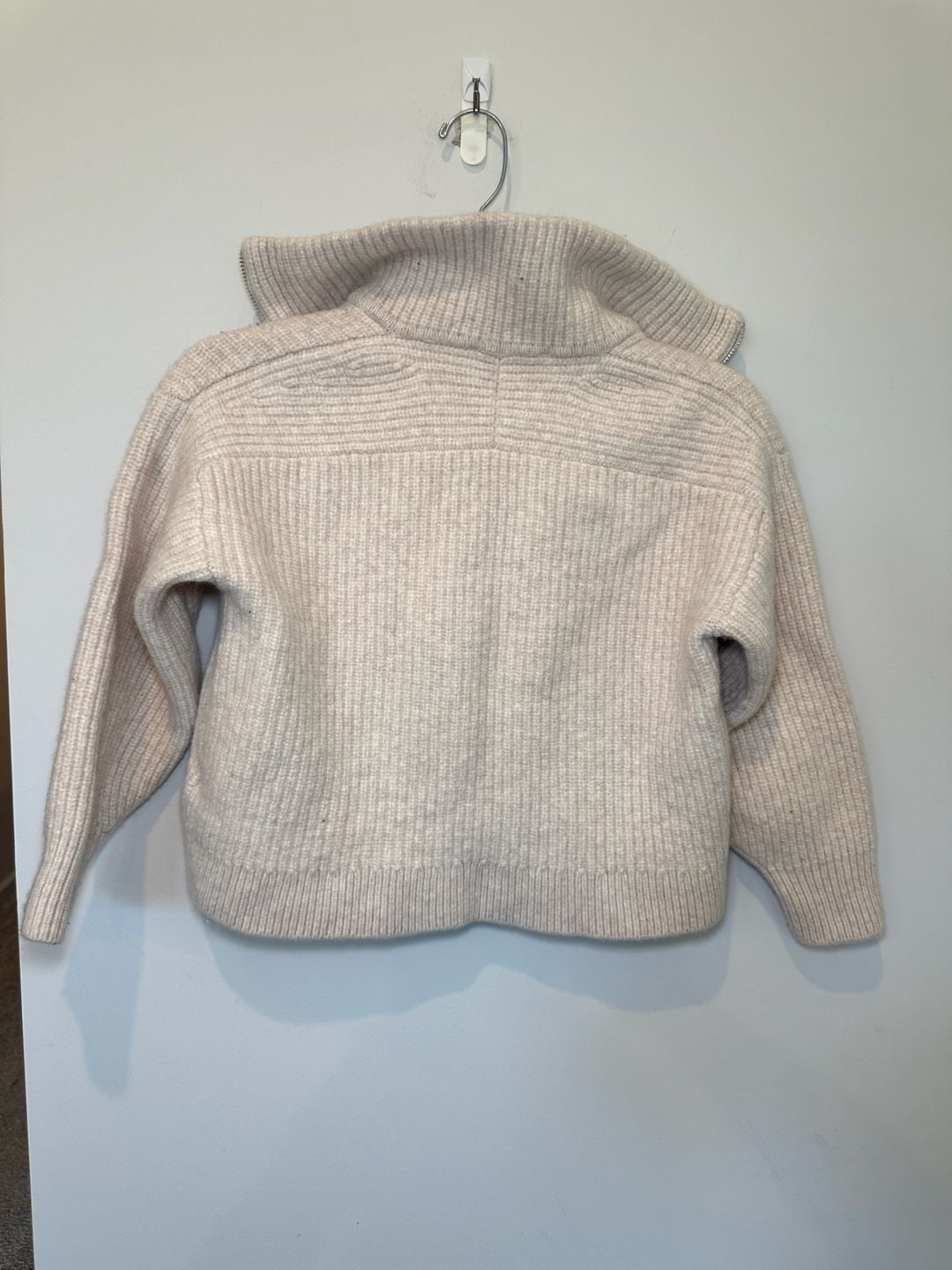 Everlane Ribbed Half Zip Sweater Size S 6