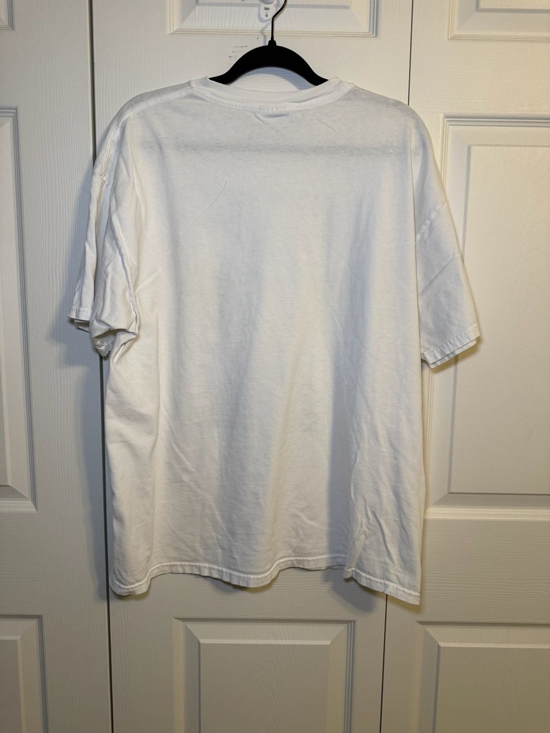 Vintage Gildan Crabbing Graphic Art T-Shirt White Size XL 6