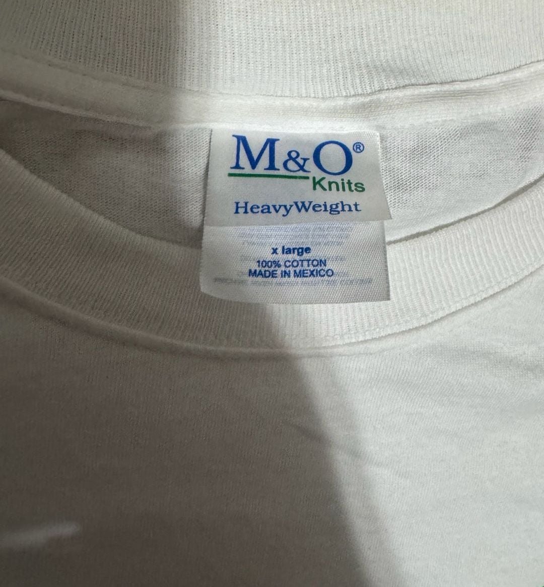 M&O Knits Rolling Rock Halloween 2001 T-Shirt Size XL White Cotton 4