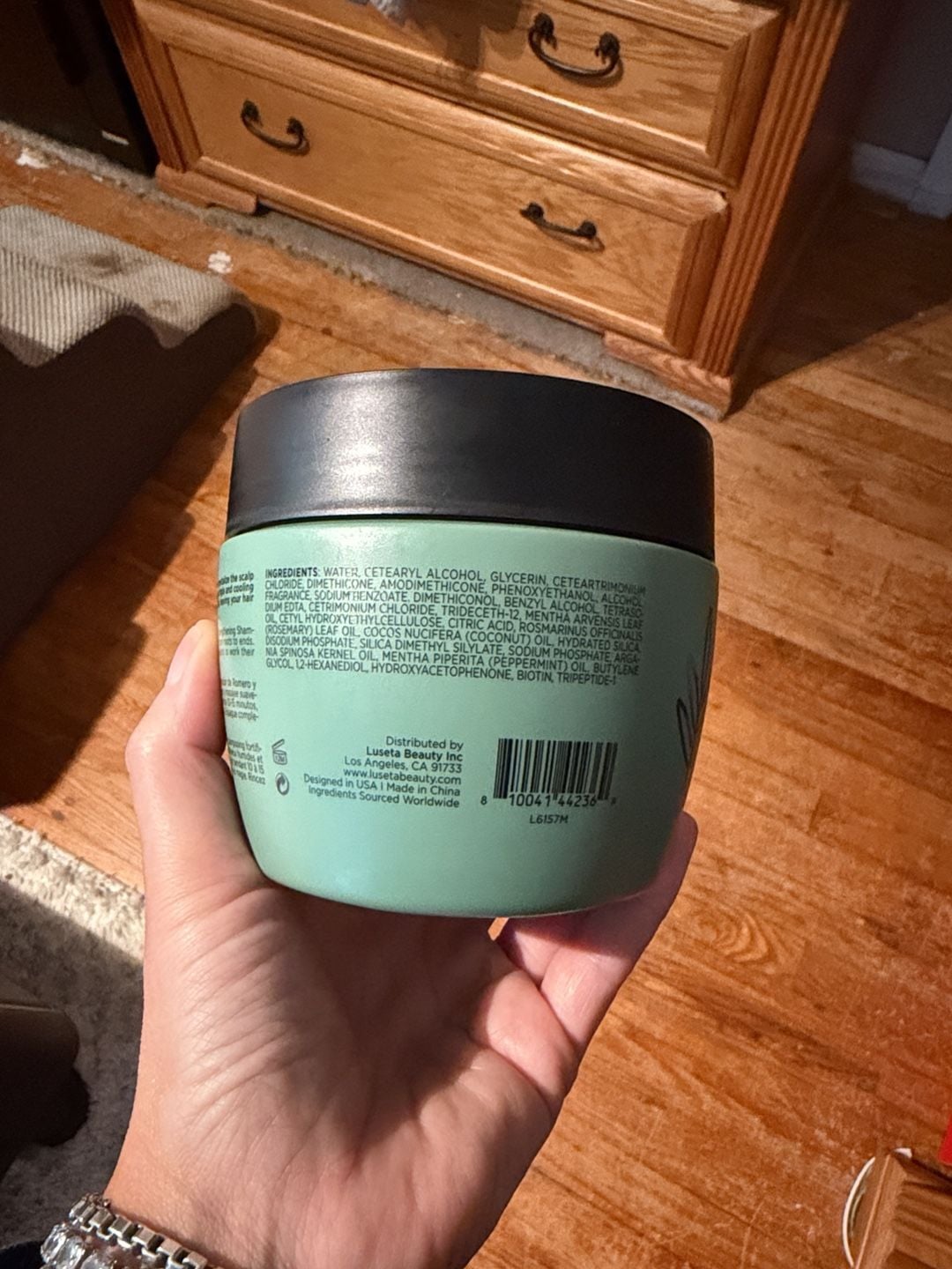 Luseta Rosemary Mint Complex Hair Mask 16.9 fl oz 3