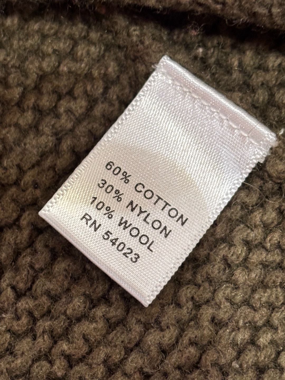 Banana Republic Cardigan Size M Olive Cable Knit Peplum Sweater 7
