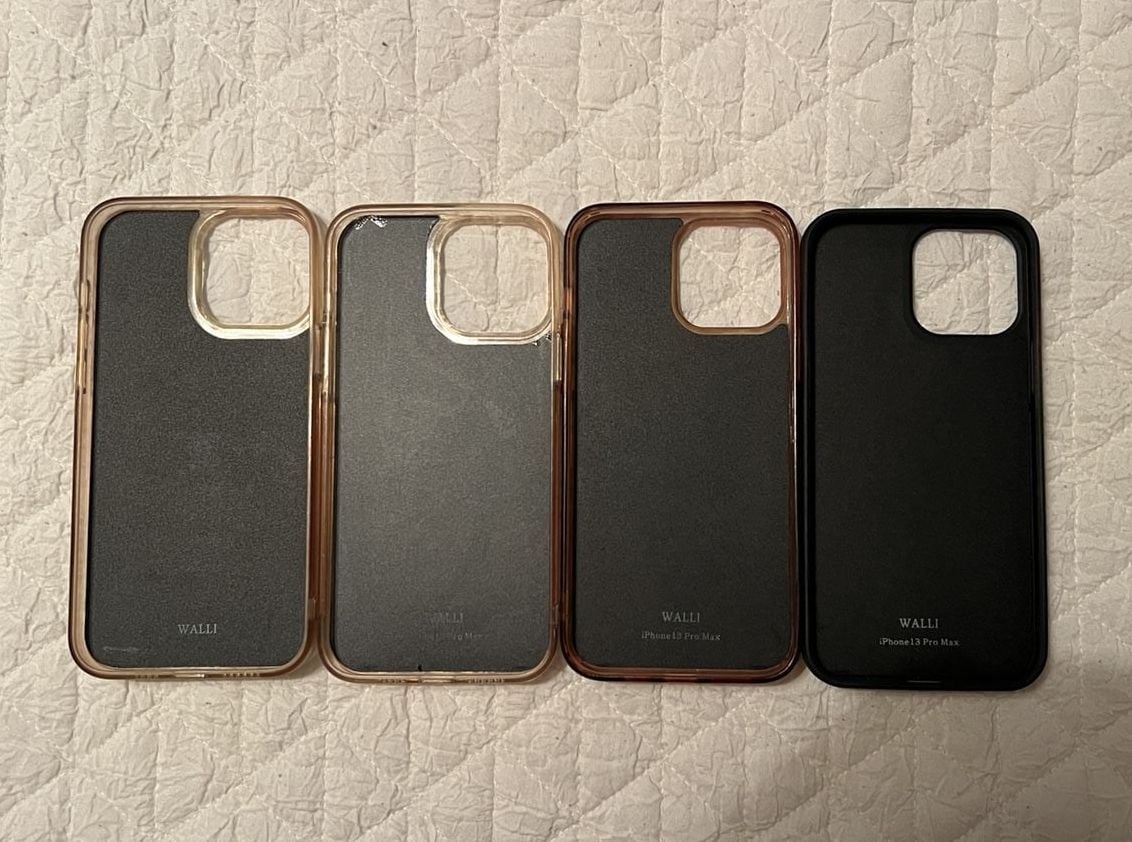 Walli Case iPhone 13 Pro Max Phone Cases Lot of 4 2
