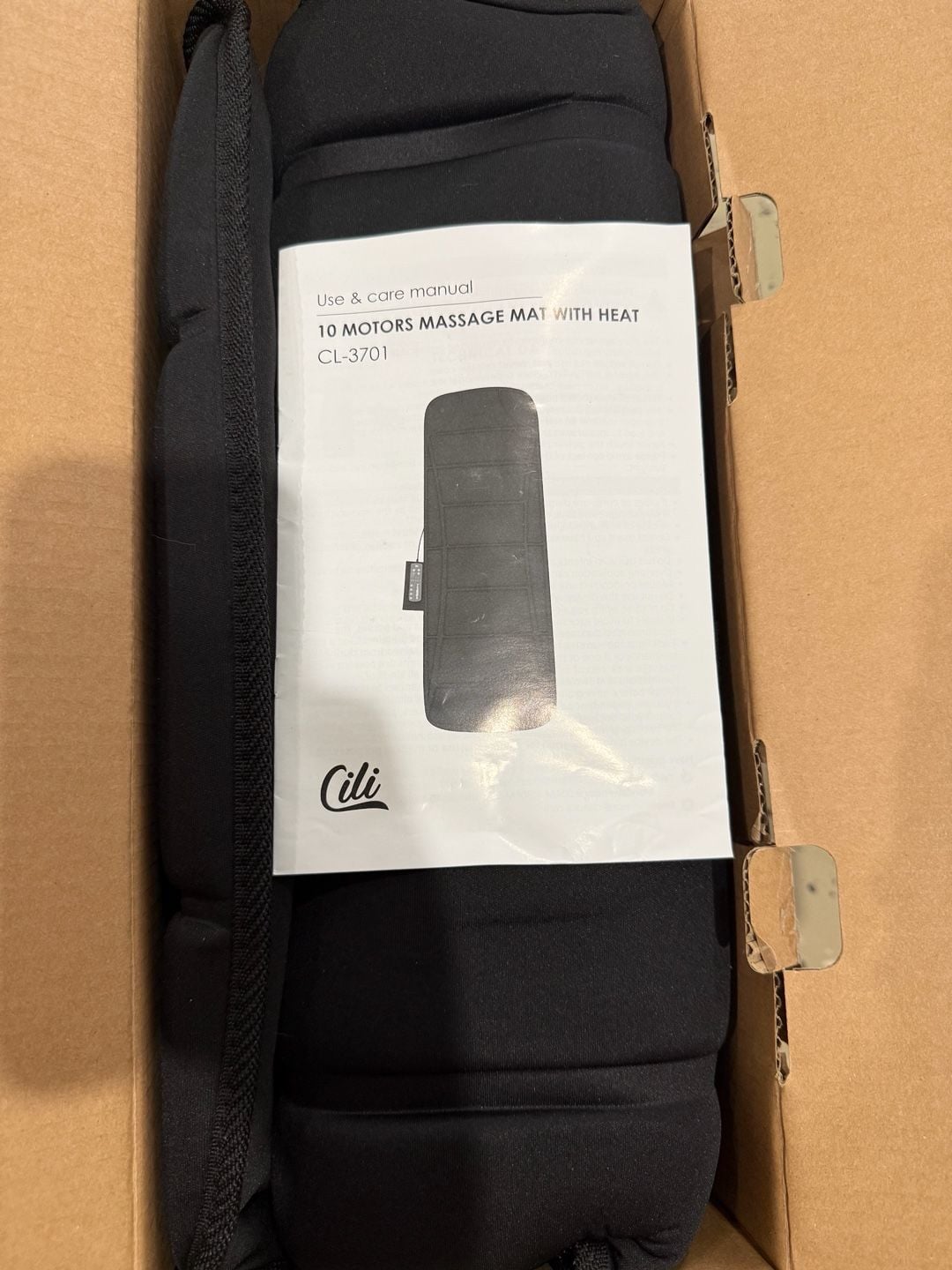 Cili 10 Motors Massage Mat With Heat CL-3701 3