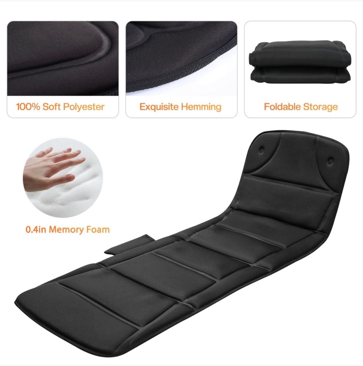 Cili 10 Motors Massage Mat With Heat CL-3701 6