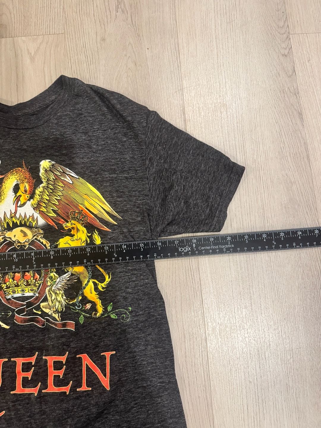 Queen Small Black T-shirt Freddie Mercury Rhapsody Rock Band Live ..., 3