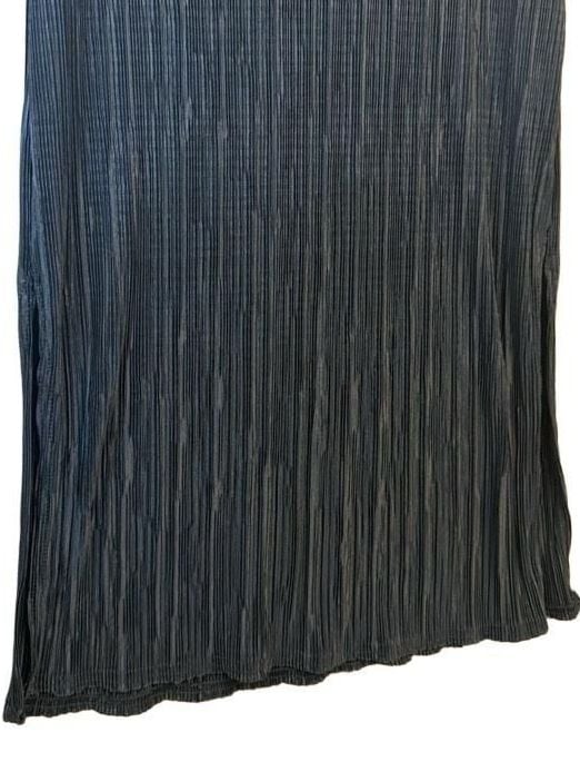 Witchy 90’s Fall Pleated Midi Dress Size US 6 Black 4
