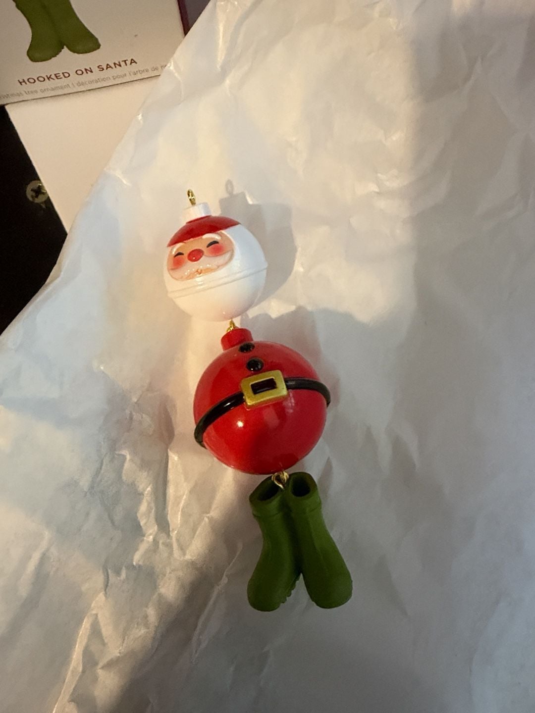 Hallmark Keepsake Hooked On Santa Christmas Ornament 2