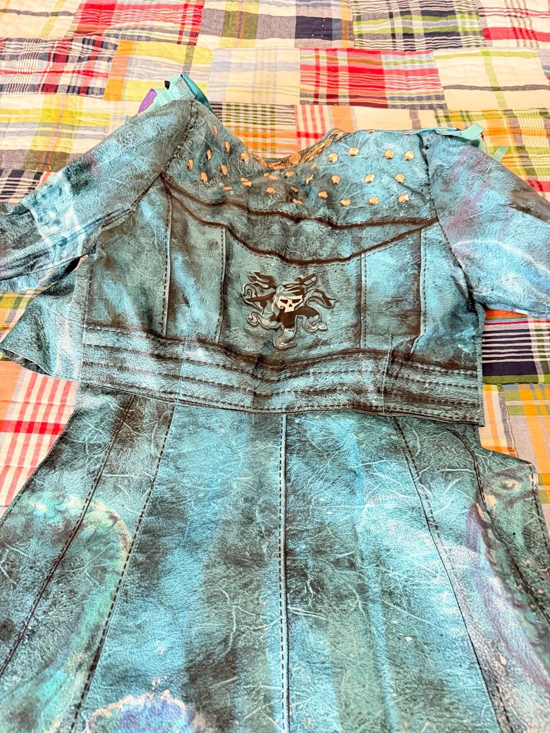 Disney Descendants Uma Costume Outfit Pirate Jacket Dress 3