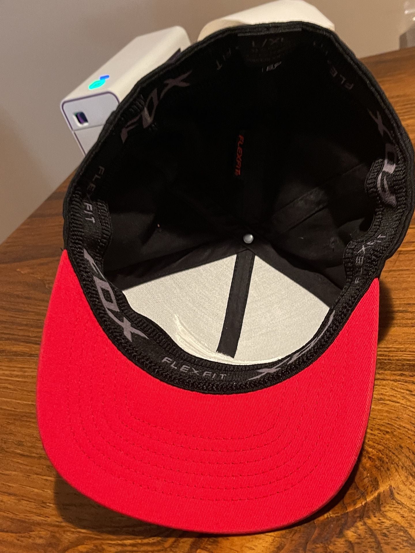 Fox Racing Honda Hat Size L/XL Black Red Flexfit Cap 7