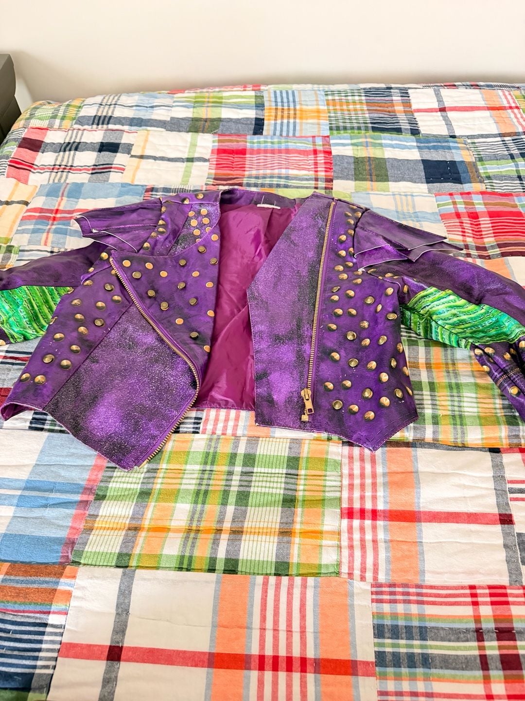 Disney Descendants Mal Costume Jacket Top Pants Size 8 4