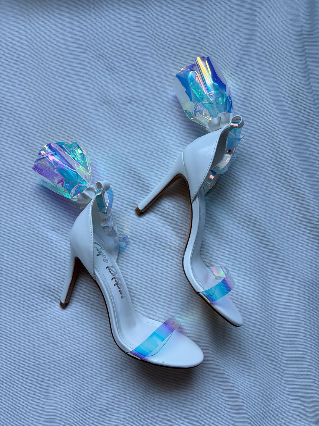 Cape Robbin Stilettos White Heels 7