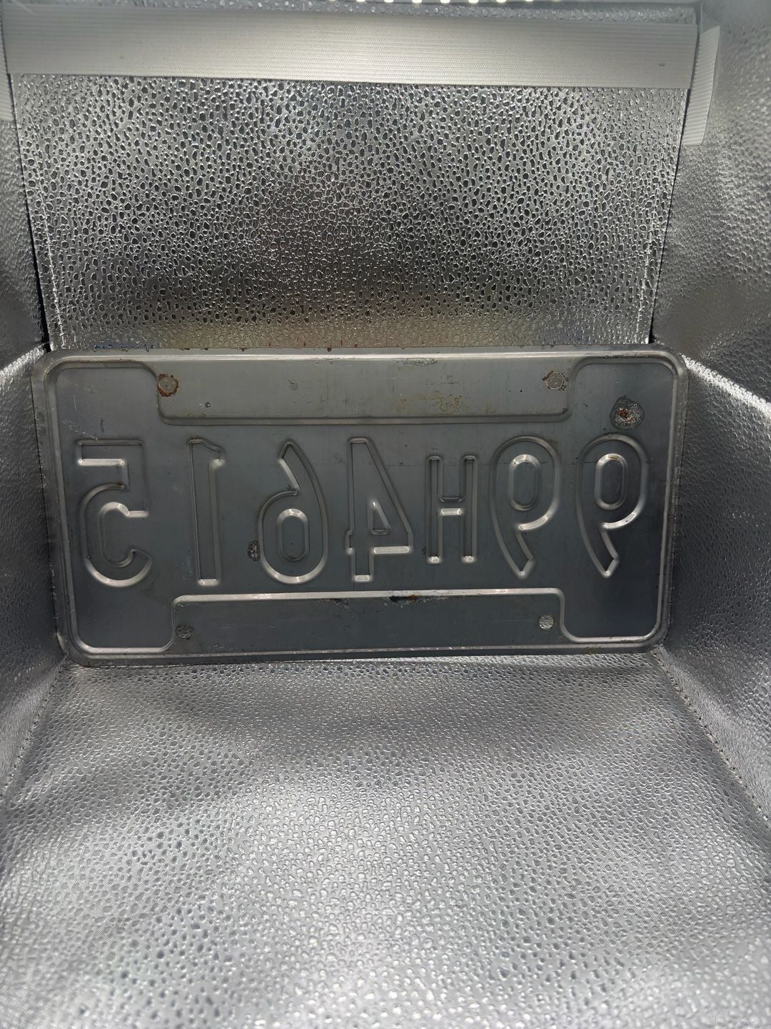 Vintage Florida License Plate Sunshine State Orange 2
