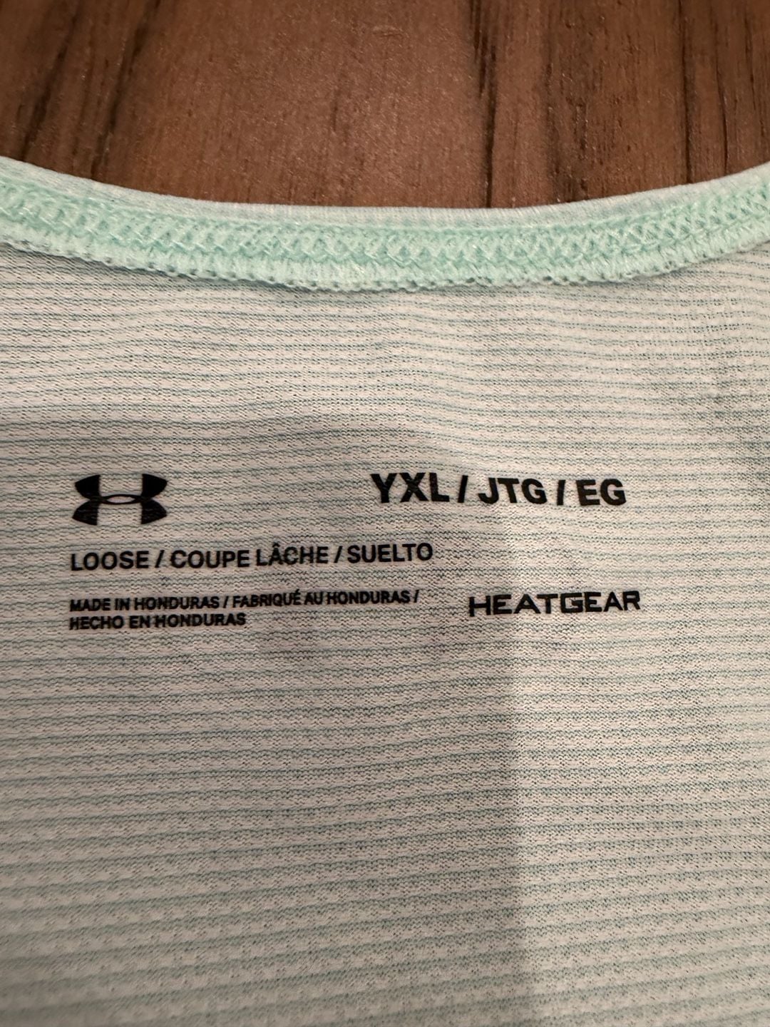 Under Armour HeatGear Tank Top Size YXL Light Blue 4