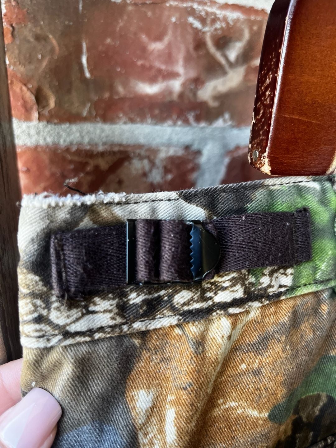 Realtree Hardwoods Cargo Pants Size Large Regular Camo Cotton 9