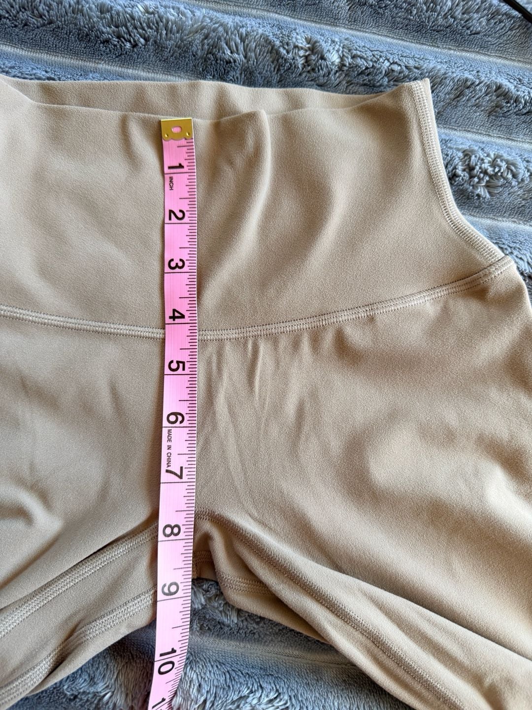 Golden By Aritzia Leggings Size 0 Tan High Rise Activewear Yoga Gym 8