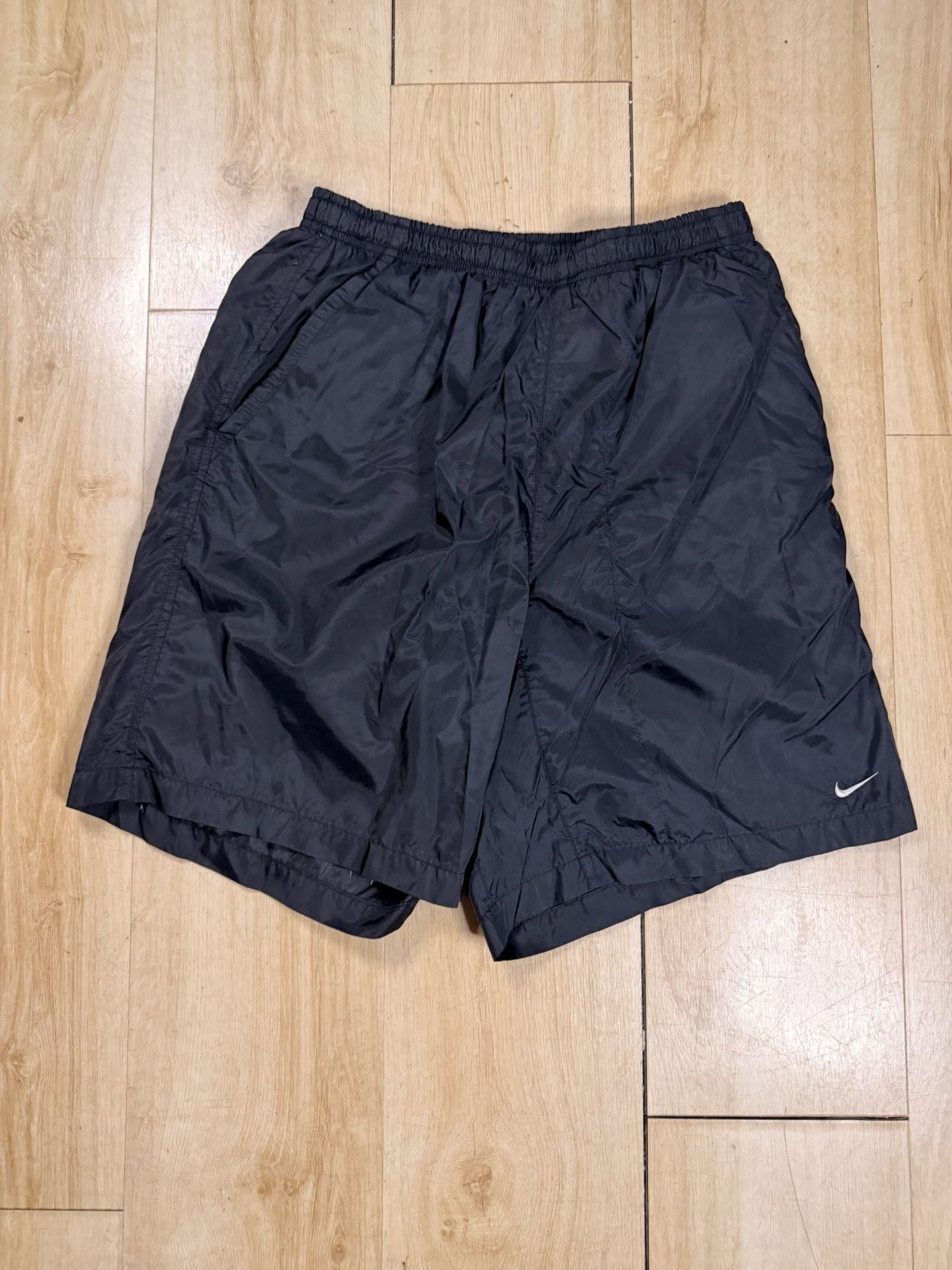 Nike Nylon Athletic Shorts Black 1