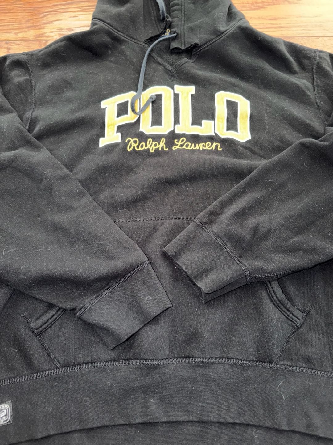 Polo Ralph Lauren Black Gold Hoodie XXL 3