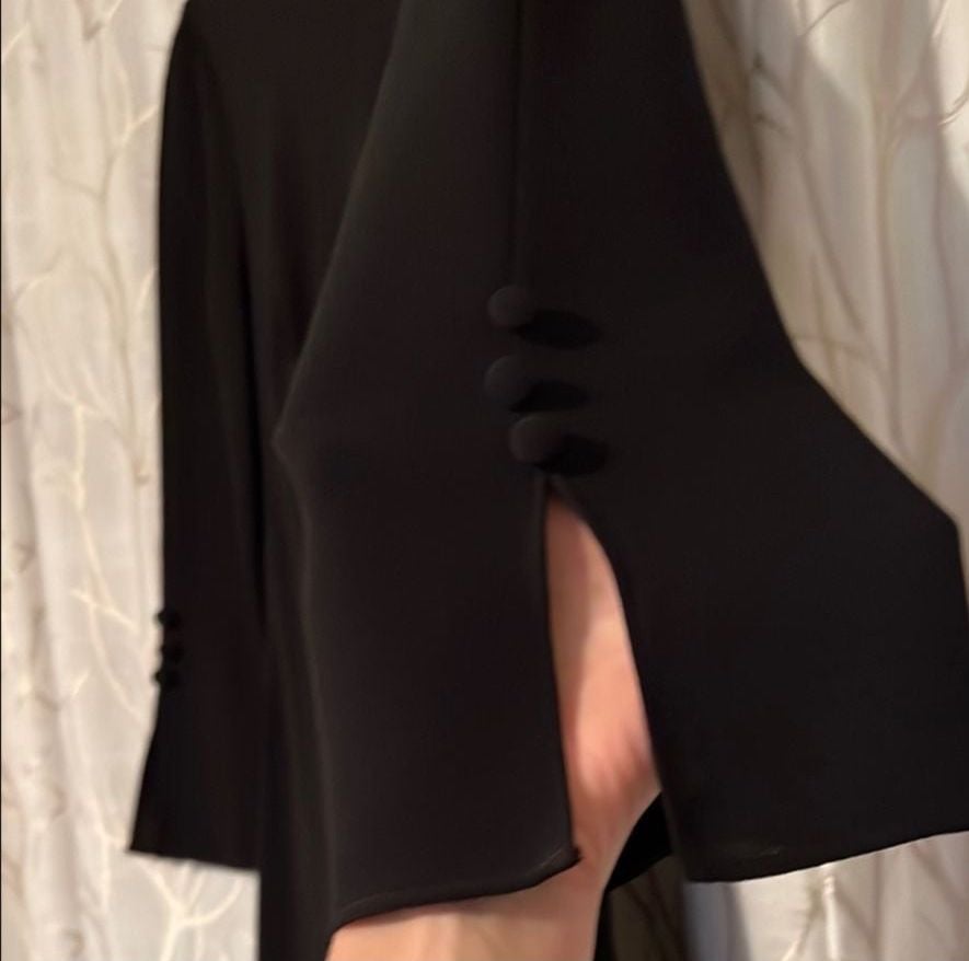 Talbots Petite Dress Size 6 Black 4
