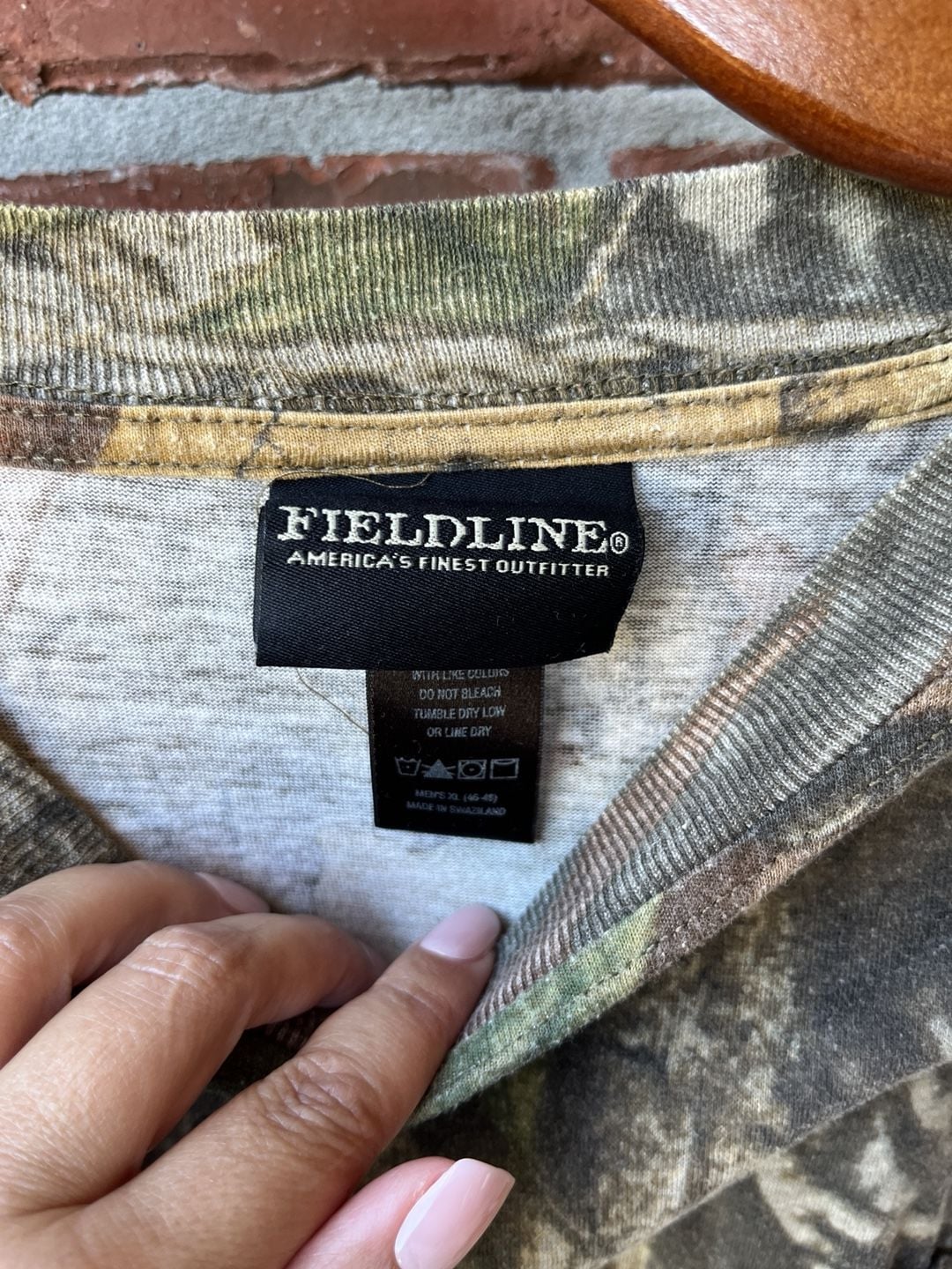 Fieldline Advantage Timber Long Sleeve T-Shirt Size XL Camo 4