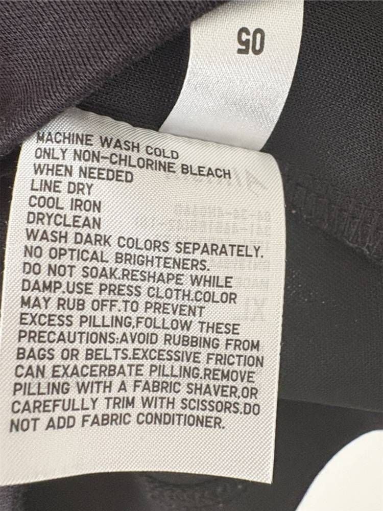Uniqlo U Airism Cotton Oversized T-Shirt Size XL Black 7