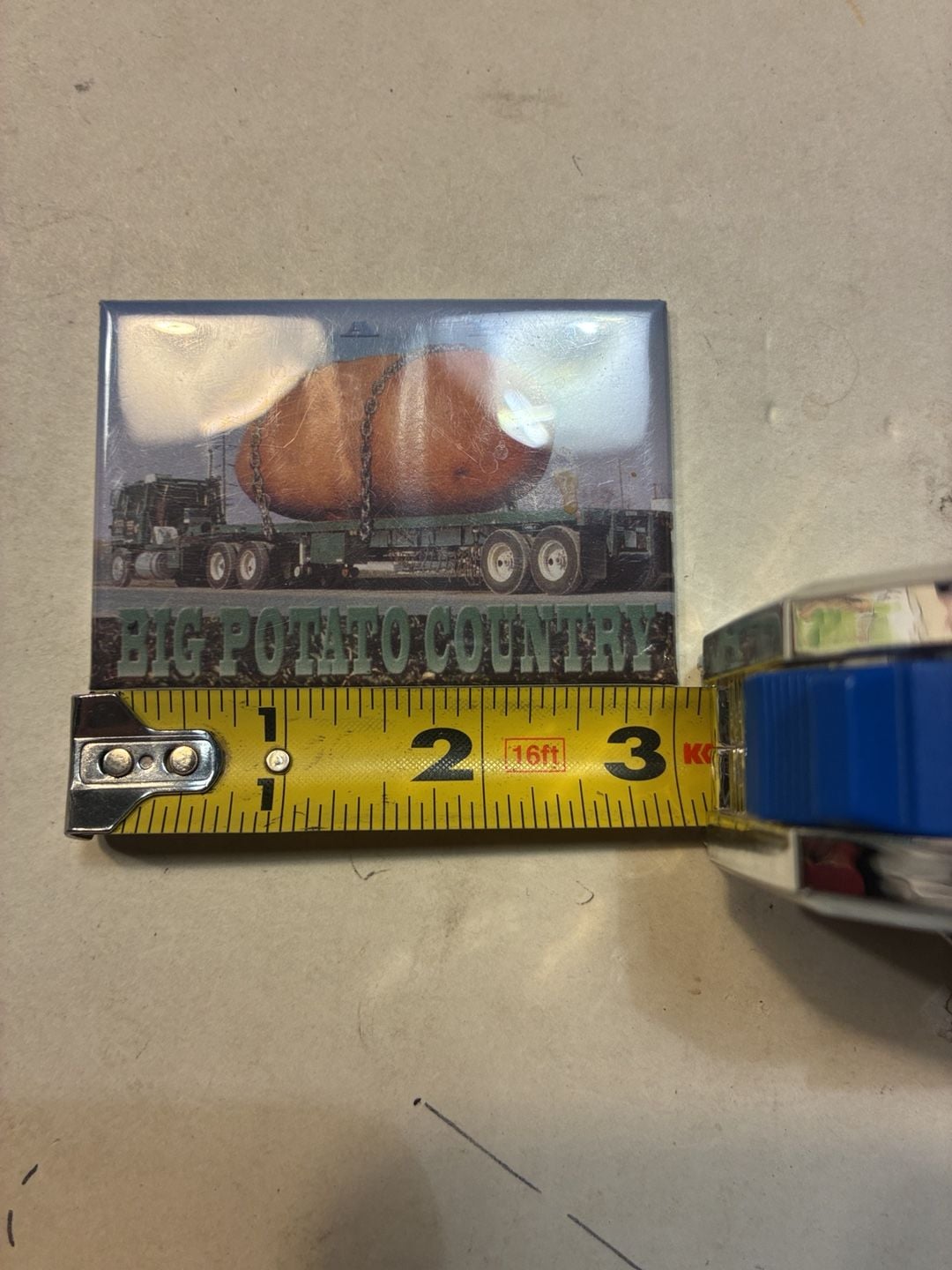 Idaho Big Potato Country Souvenir Refrigerator Magnet 2