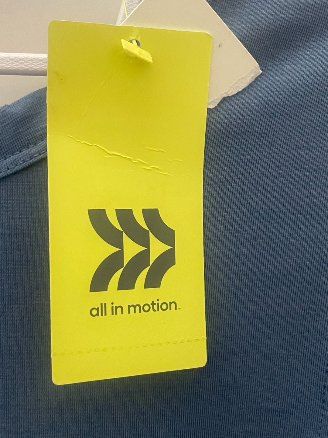 Brand New All in Motion Long  Sleeve XS Blue Top 8