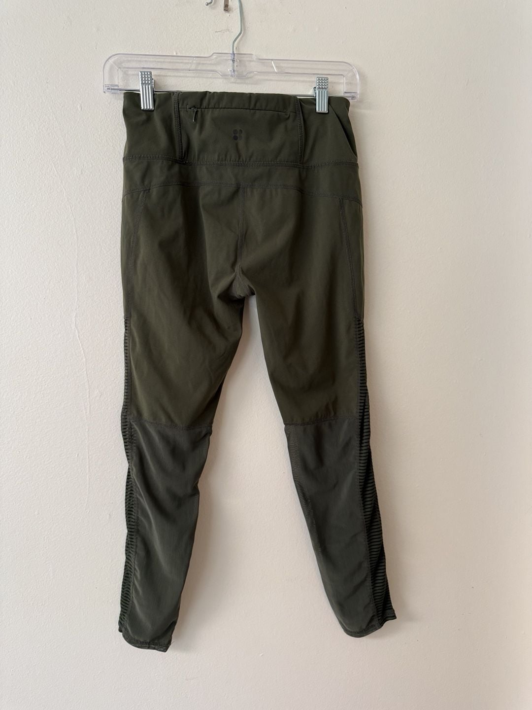 Sweaty Betty Leggings Size S Green Mesh Panels Activewear 3