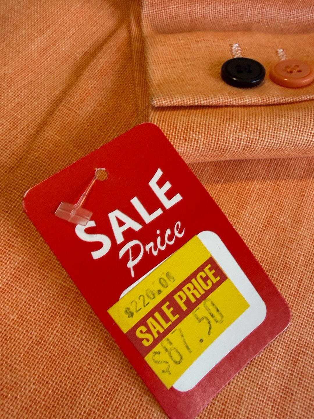Thread & Supply Blazer Size M Orange 4