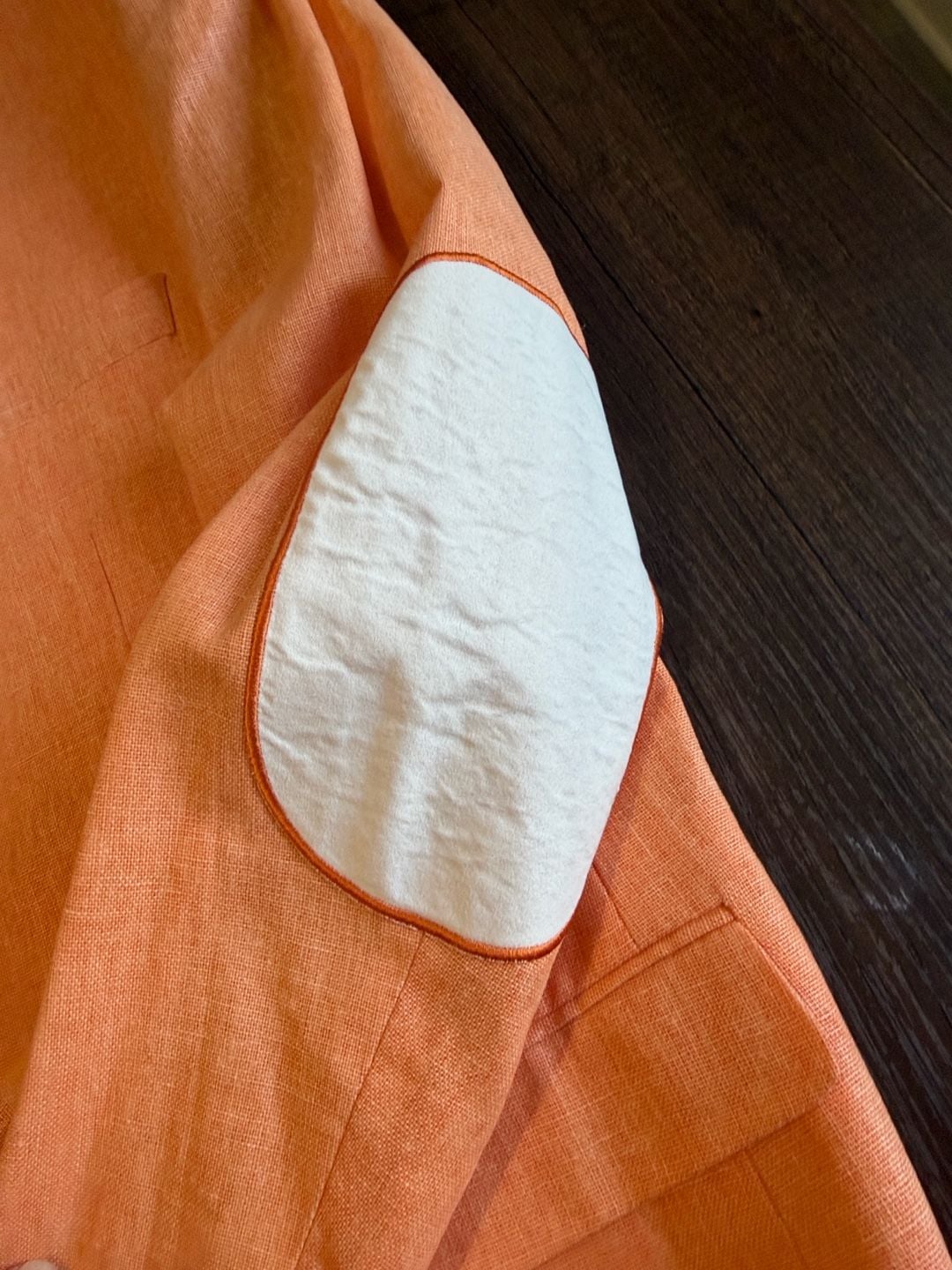 Thread & Supply Blazer Size M Orange 6