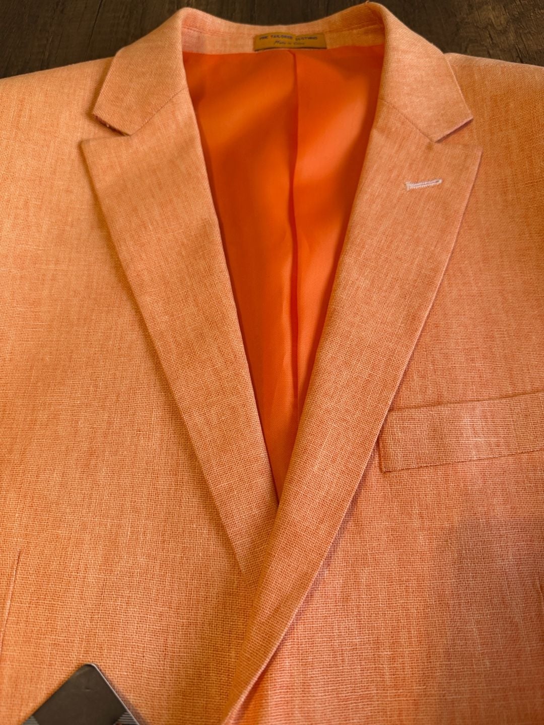 Thread & Supply Blazer Size M Orange 7