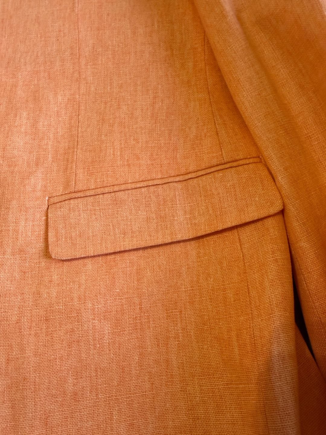 Thread & Supply Blazer Size M Orange 8