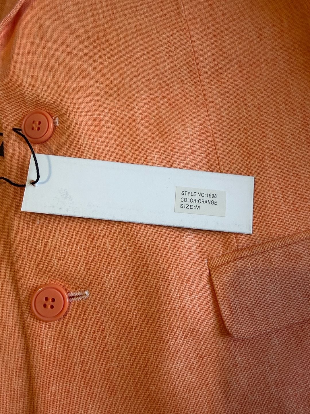 Thread & Supply Blazer Size M Orange 10