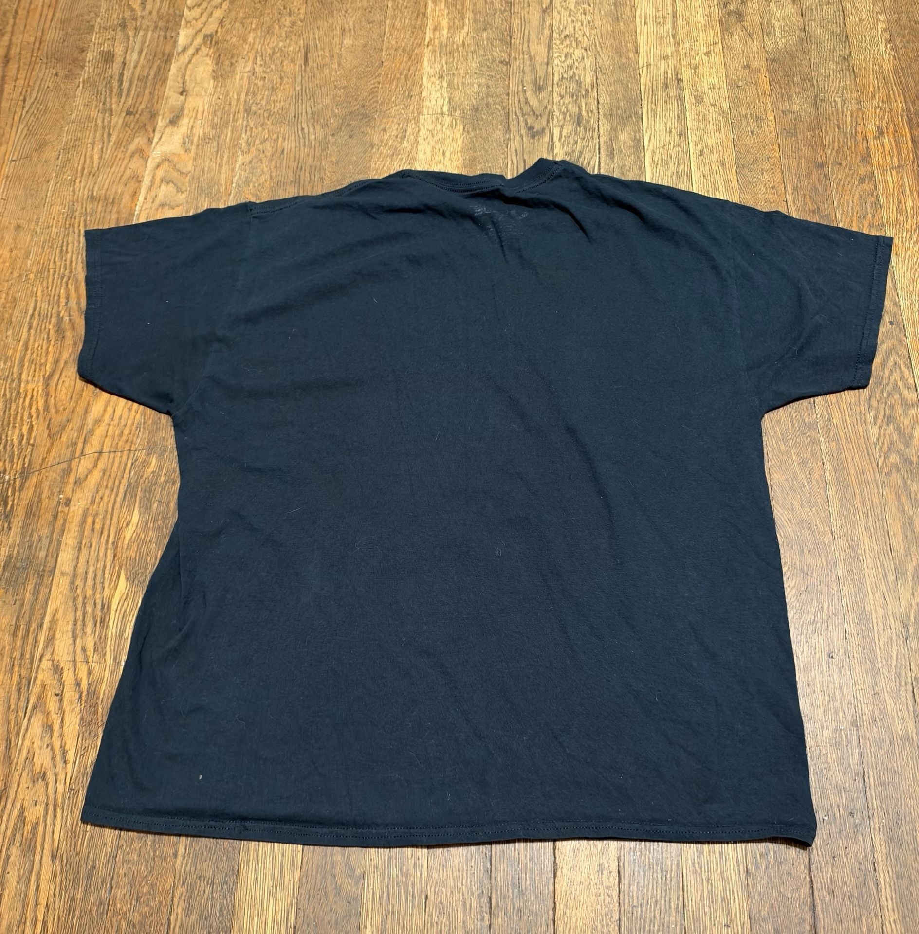 Liquid Blue Bengal Tiger T-Shirt Black Graphic Tee Streetwear size XL 8