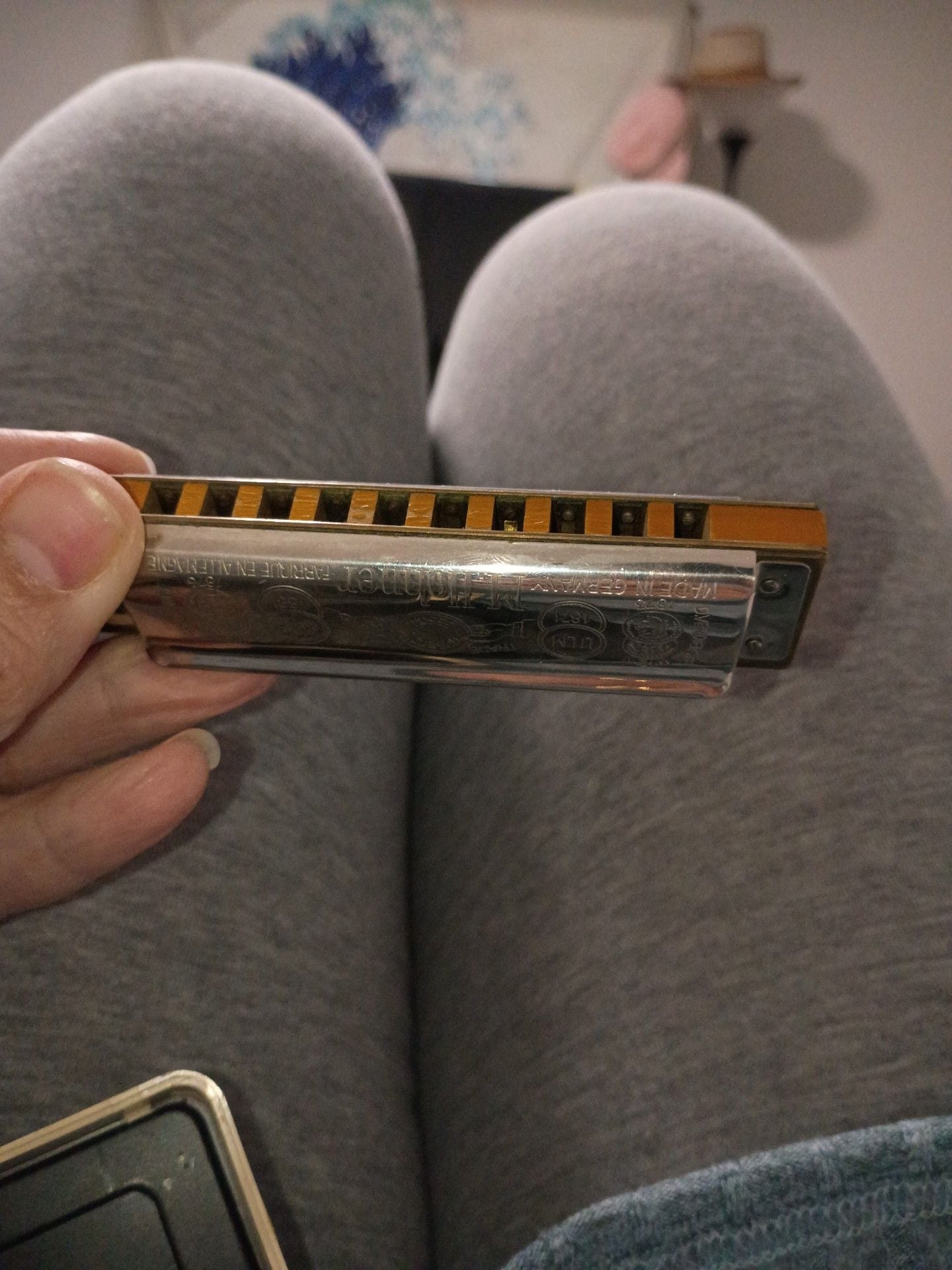 Hohner Marine Band No. 1896 Harmonica with Original Case 5