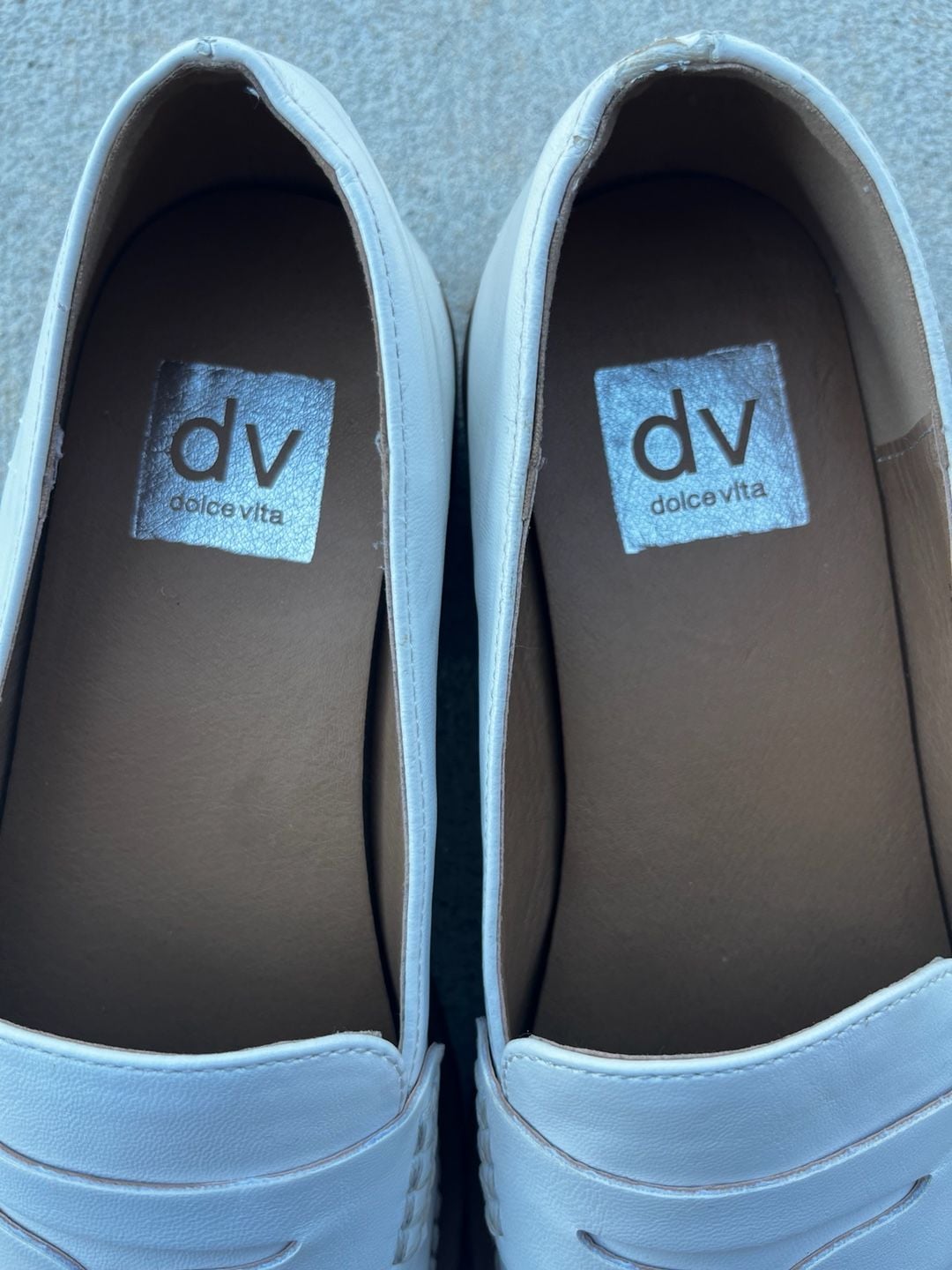 DV Dolce Vita Loafers White 8