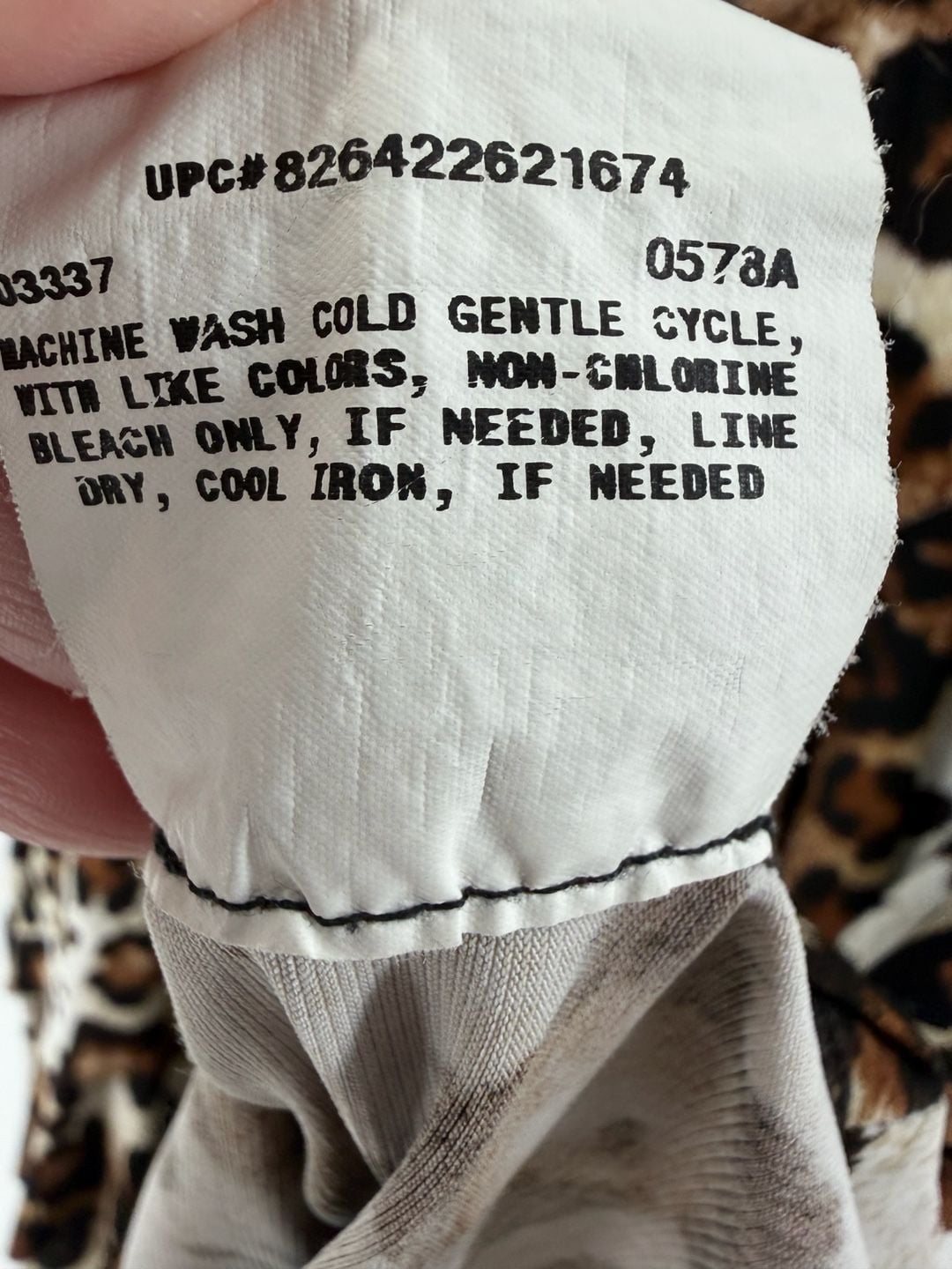 AGB Leopard Print Ruffle Top Large Animal Print Y2K Statement Blouse 6