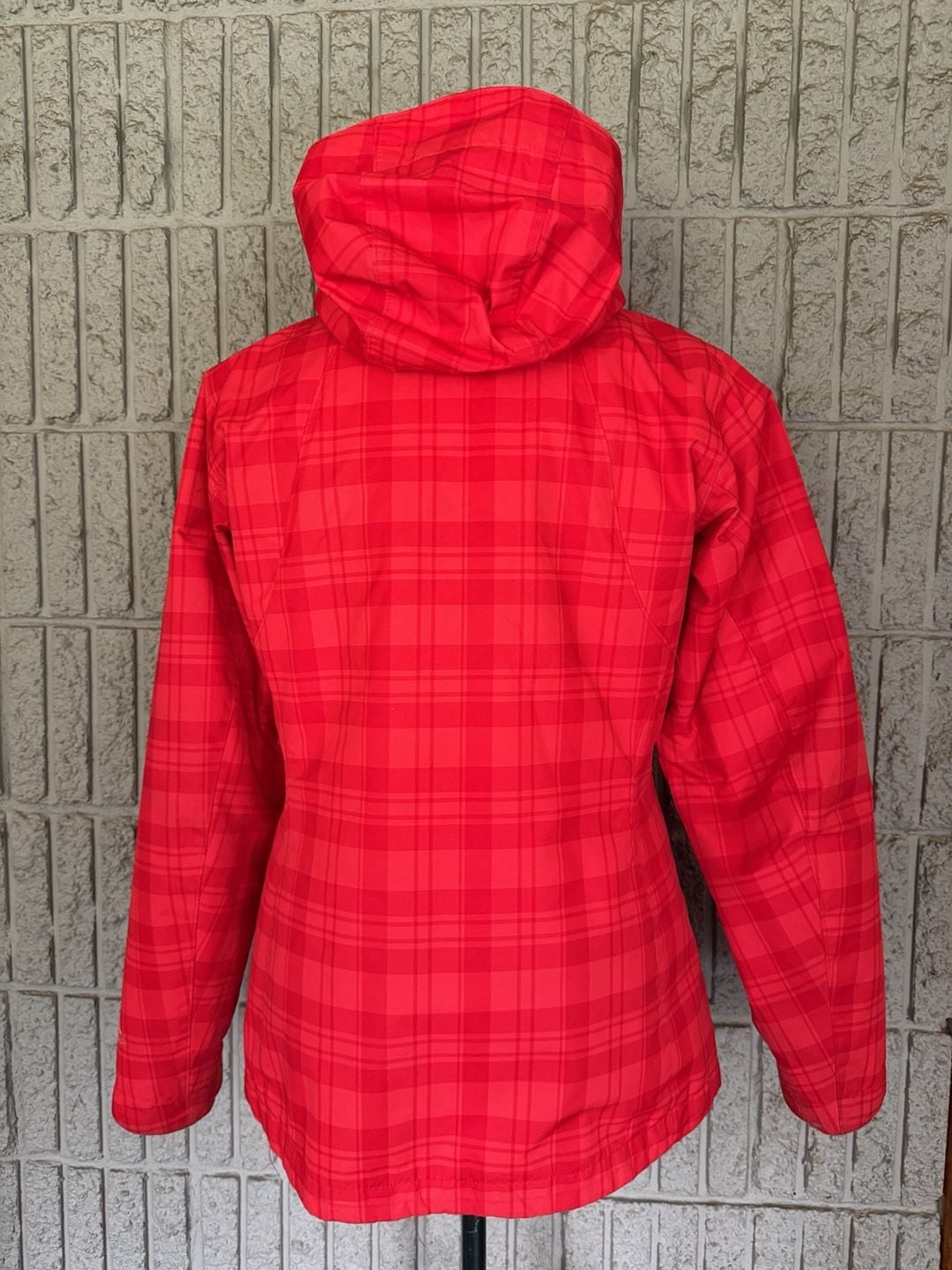 914 Columbia Interchange Omni-Heat Jacket Size M Red Plaid 3