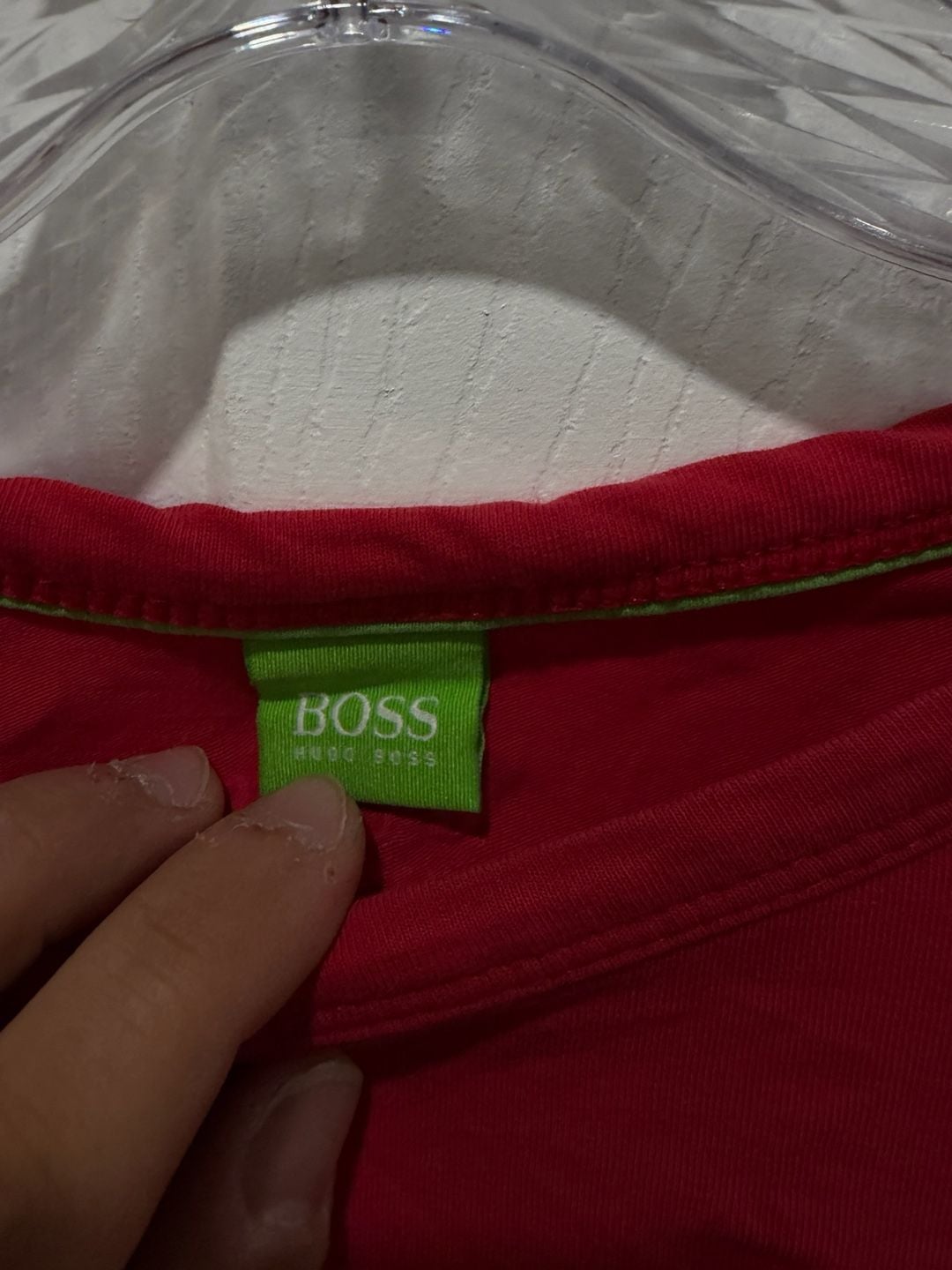 Hugo Boss Graphic T-Shirt Size M Red 3