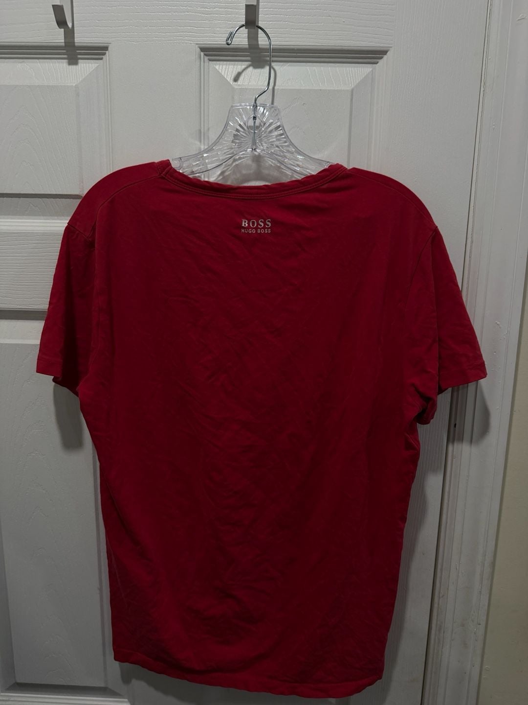 Hugo Boss Graphic T-Shirt Size M Red 5