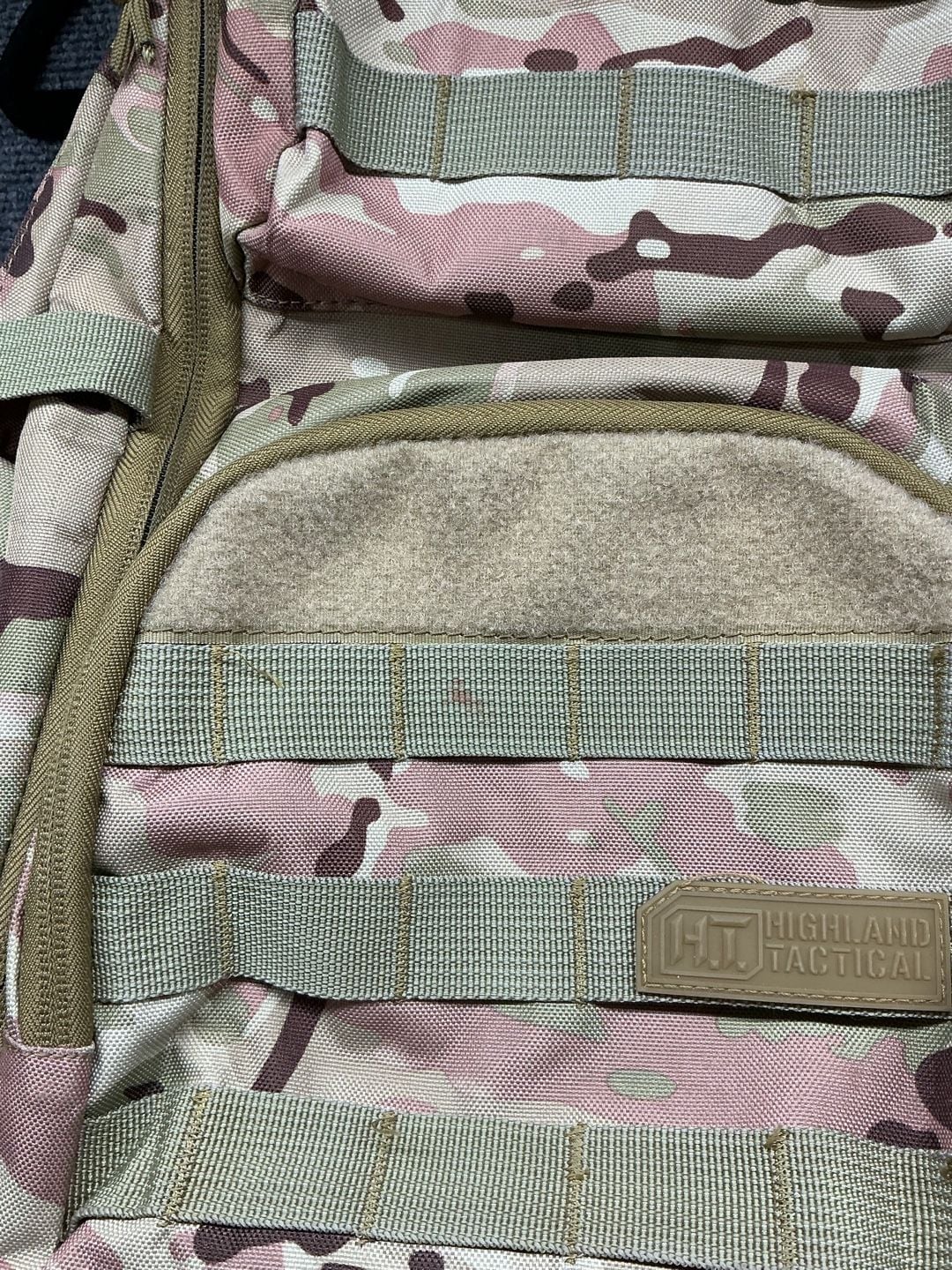 Highland Tactical Camo Tactical Backpack 3