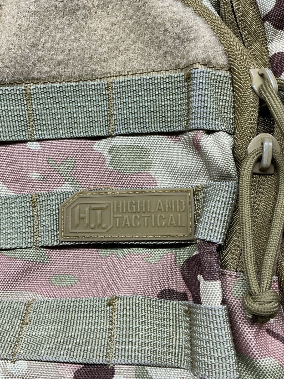 Highland Tactical Camo Tactical Backpack 4
