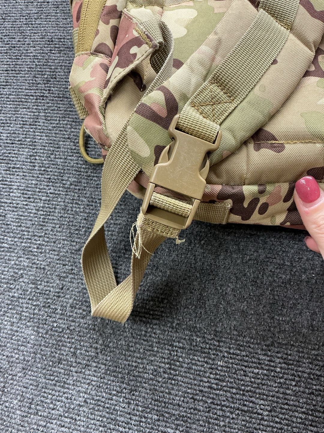 Highland Tactical Camo Tactical Backpack 5