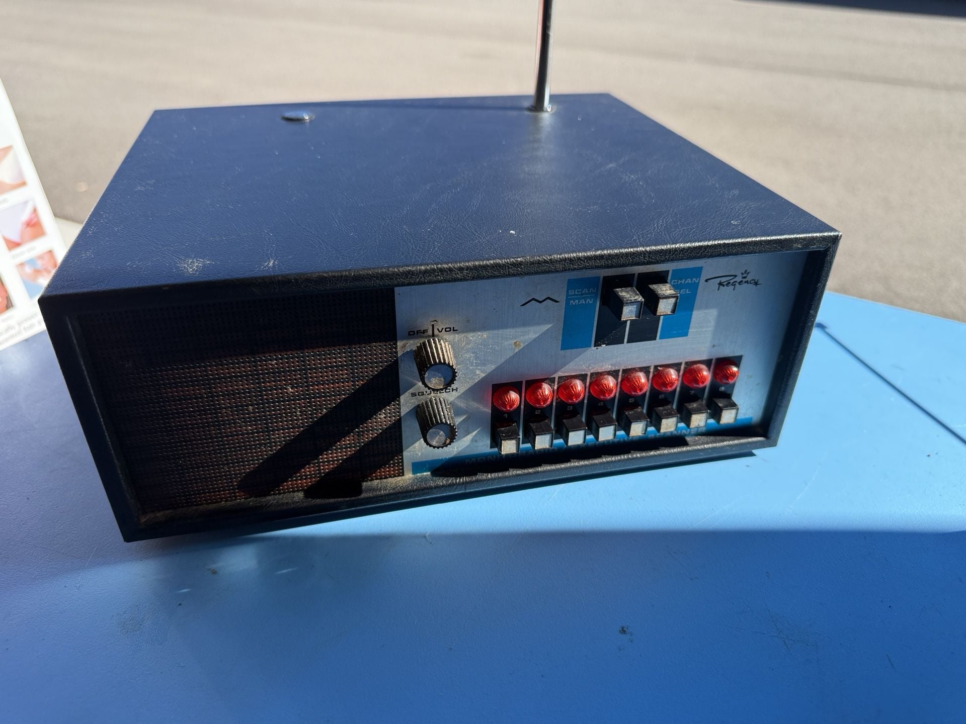 Regency Monitoradio Executive Scanner Vintage 8-Channel Radio 2