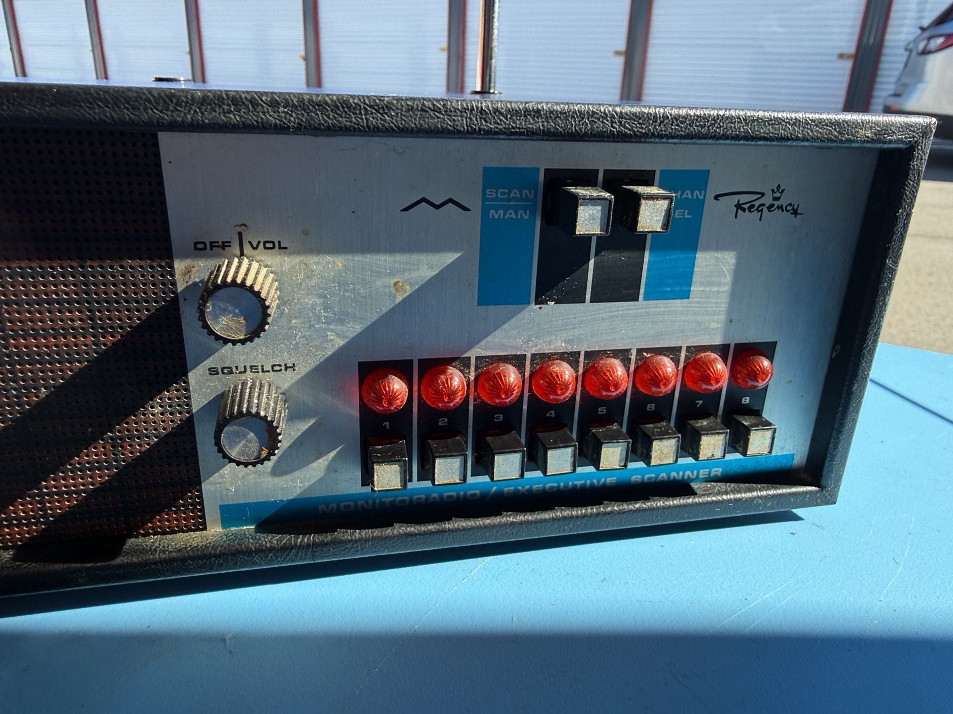 Regency Monitoradio Executive Scanner Vintage 8-Channel Radio 3