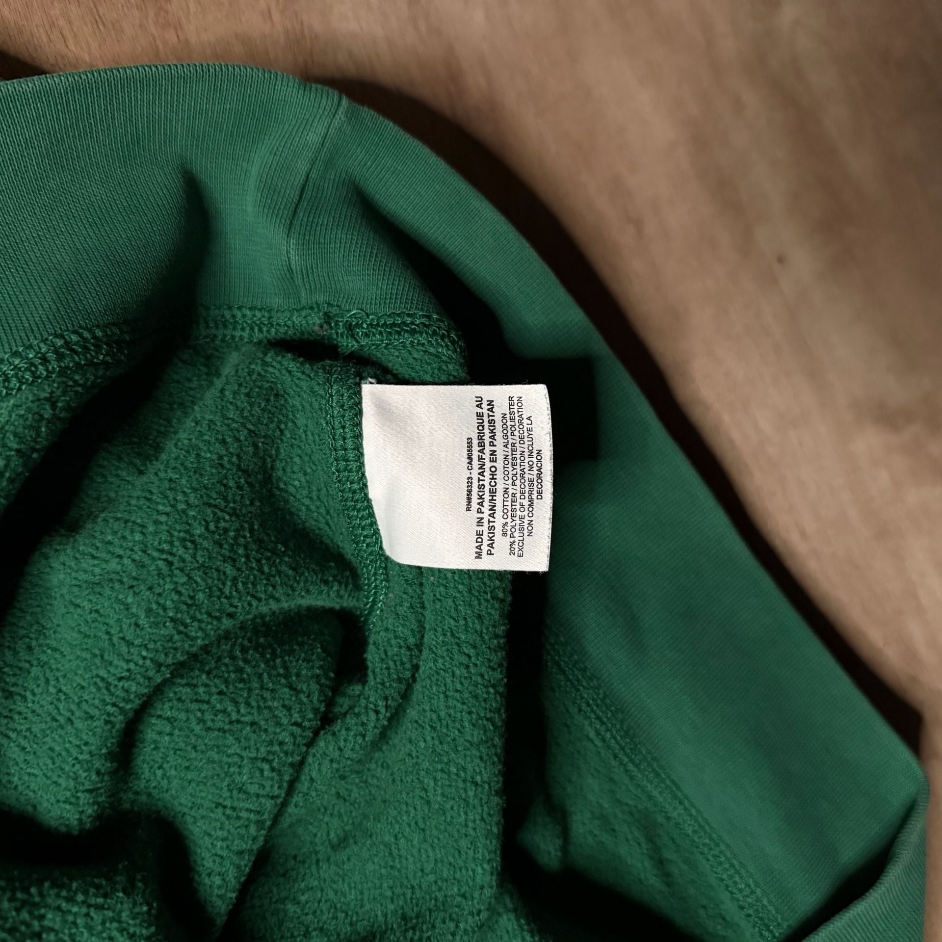 Nike Throwback Embroidered Swoosh Crewneck Sweatshirt Green Size XL 6