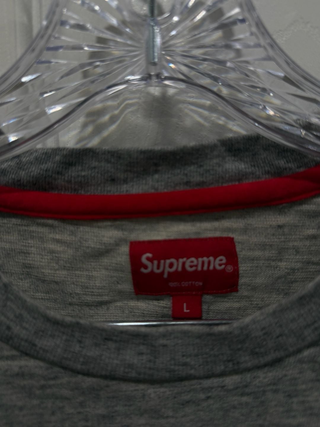 Supreme Pocket T-Shirt Gray 3