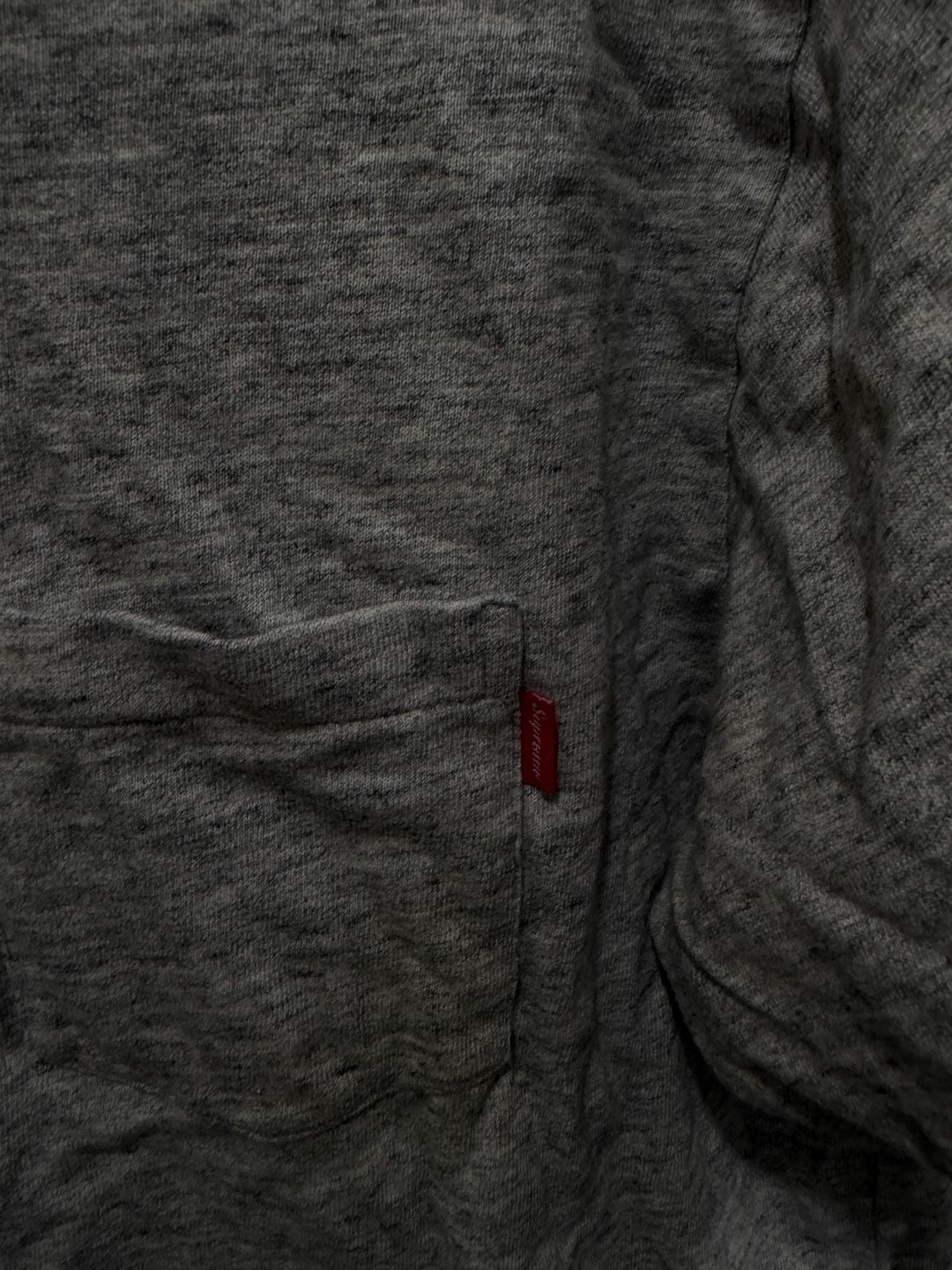 Supreme Pocket T-Shirt Gray 4