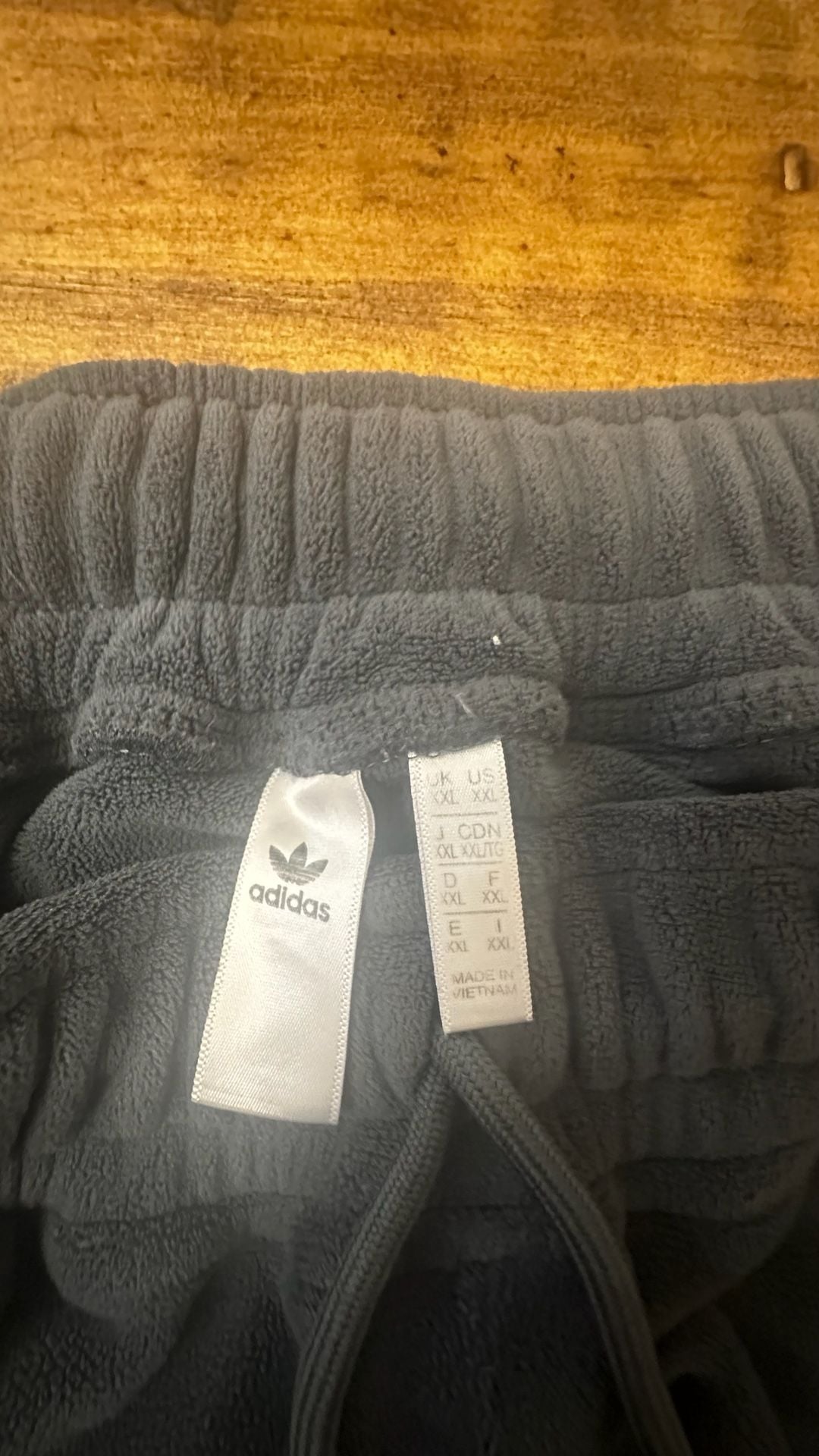 Adidas Fleece Joggers Size L 5