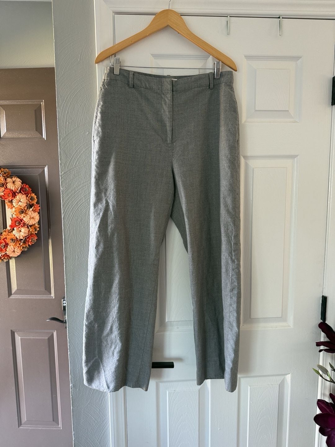 Banana Republic Gray Wool Dress Pants 2